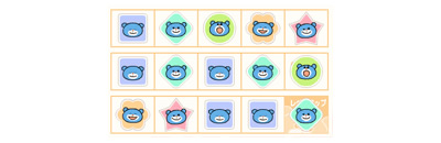 スタンプを集めてレベルアップ